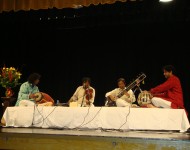 Jugalbandi concert with Sri G.J.R. Krishnan, Ustad Shahid Parvez and Sri Patri Satish Kumar
